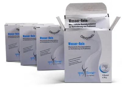 Produktbild von 4x SpaTime Wasser-Rein 0,14 kg