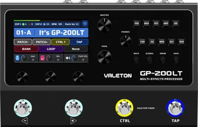 Immagine prodotto di Valeton Gp-200Lt - Multieffetto per chitarra