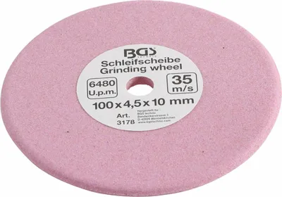 Image de BGS 3178 Disque abrasif 100x4,5x10 mm (10 (3/8)+0,404") pour art. 3180