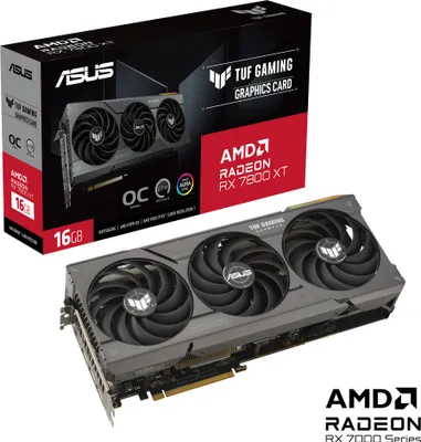 Obrázek produktu pro ASUS TUF Gaming TUF-RX7800XT-O16G-GAMING AMD Radeon RX 7800 XT 16 GB GDDR6