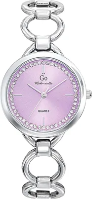 Produktbild von Girl Only Damen Metallarmband Uhr Mademoiselle silber Analog Quarzuhr UGO695422