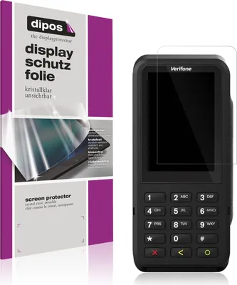 Produktbild von 4x Schutzfolie für Verifone P630 klar Displayschutzfolie Folie Display Schutz dipos