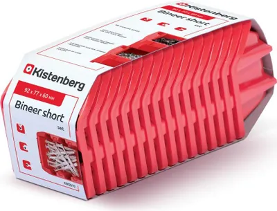 Obrázek produktu pro KISTENBERG Úložný box 92x77x60 mm, červený, sada 16 ks KBISS10-3020