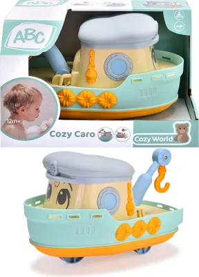 Image de Jouets ABC pour bébés et jeunes enfants Bateau remorqueur Cozy Caro Bateau remorqueur 204114016