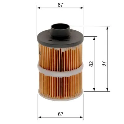 Produktbild von Bosch Kraftstofffilter  1 457 070 001