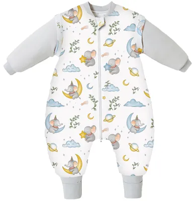 Productafbeelding van Baby slaapzak met afneembare mouwen - Warm en comfortabel