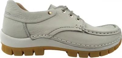 Produktbild von Wolky Fly Velvet lth light grey Damen Schnürer in Grau, Größe 41