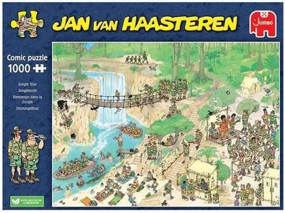 Immagine prodotto di Jumbo 1110100316 Jan van Haasteren Jungle Tour - puzzle da 1000 pezzi