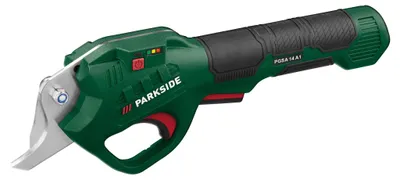 Produktbild von PARKSIDE 4V Akku-Gartenschere Baumschere Strauchschere PGAS 14 A1 mit Akku