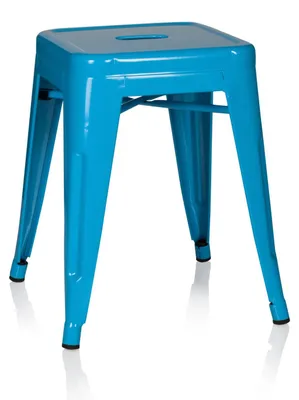 Produktbild von hjh OFFICE Bistrohocker VANTAGGIO Metall Hocker bis 150 kg belastbar Sitzhöhe 46 cm