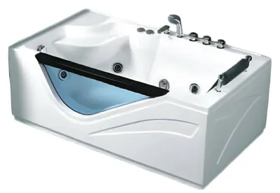 Zdjęcie produktu dla Whirlpool Blubberbad Hydromassagewanne Spa-Bad Whirlwanne 160x90 cm