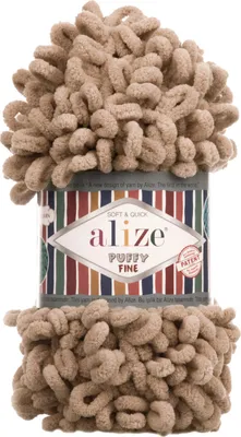 Produktbild von 100g Strickgarn ALIZE Puffy Fine, Fingerstrick Fingerstrick-Wolle