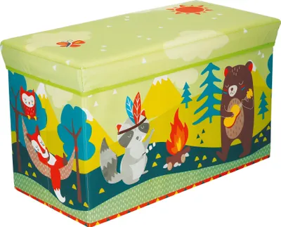 Immagine prodotto di Scatola portaoggetti / panca animali della foresta Bieco, colorata