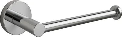 Produktbild von Balneo | Toilettenpapierhalter silber CHROM Edelstahl| Papierrollenhalter QUBE Rostfrei | WC-Papierhalter aus Metall