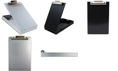 Produktbild von SAUNDERS Klemmbrett "Redi-Rite", Aluminium, schwarz