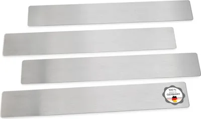 Produktbild von Magnettafel aus Edelstahl 4er Set 400x60mm