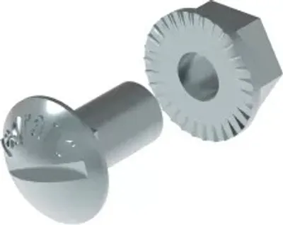 Immagine prodotto di Set da 200 pezzi di viti di fissaggio M6x10 SVZ 341895