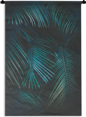Produktbild von MuchoWow® Wandteppich Wandbehang Palme - Palmenbaum - Tropisch 60x90 cm Tapisserie Dekoration Wandtuch - Foto-Teppich - Abwaschbar