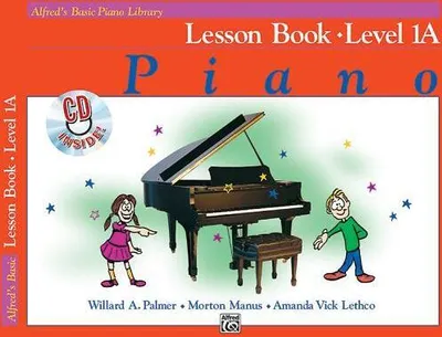 Produktbild von Alfred's Basic Piano Library Lesson Book, Bk 1a