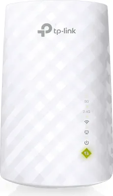 Produktbild von TP-Link RE220, Netzwerk-Repeater, 433 Mbit/s, 10,100 Mbit/s, Windows 10, Windows 2000, Windows 7, Windows 8, Windows 98SE, Windows NT, Windows Vista, Windows XP, Intern, Schnelles Ethernet