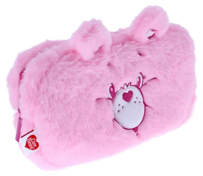Produktbild von Glücksbärchis Plüsch Federmäppchen Rosa
