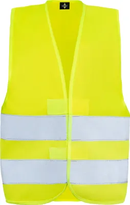 Produktbild von Korntex Kinder Warnweste Aarhus KWG100XS signal-gelb XS