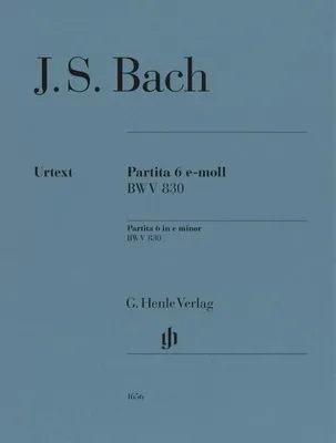 Produktbild von Johann Sebastian Bach - Partita Nr. 6 e-moll BWV 830