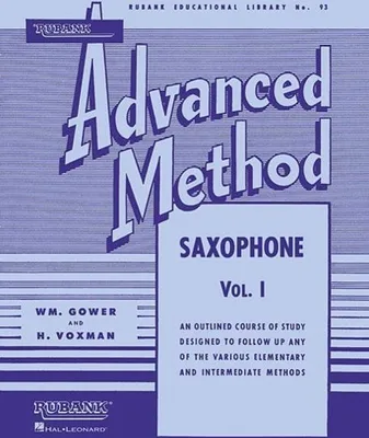 Produktbild von Rubank Advanced Method - Saxophone Vol. 1