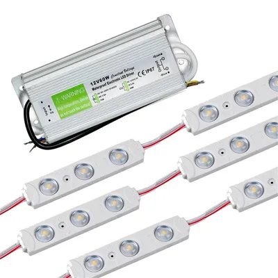 Obrázek produktu pro LED osvětlení pro himalájskou sůl, bílá sada pro plochu 1 m² (napájecí zdroj 12V, 5A)