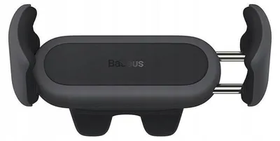 Produktbild von Baseus Steel Cannon 2 Autohalterung für Lüftungsgitter Telefon Schwarz
