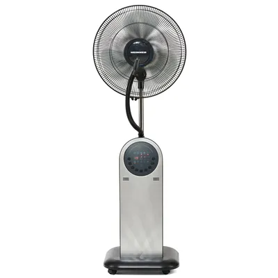 Produktbild von Heinner HMF-18GREY, Haushaltsturmventilator, Grau, Flur, Tasten, 8 h, 1,8 l