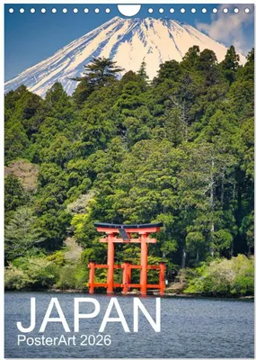 Produktbild von Japan PosterArt 2024 (Wandkalender 2026 DIN A4 hoch), CALVENDO Monatskalender