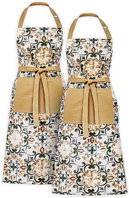 Produktbild von Famanu Küchenschürzen Set – Küchen Textilaccessoires – Kochschürzen