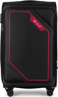 Produktbild von Solier Reisekoffer Koffer mit 4 Rollen Leicht Tourister Trolley Rollkoffer mit Zahlenschloss Groß Reisetrolley M 40L