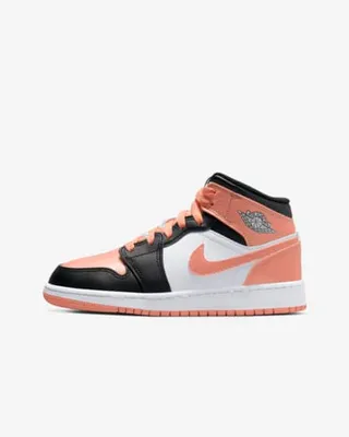 Produktbild von Nike Air Jordan 1 mid GS sneakers aus Leder; Größe 38