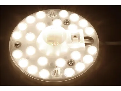 Obrázek produktu pro McShine LED modul, konverzní sada s magnetickým držákem, Ø13cm, 12W, 1050lm, 3000K