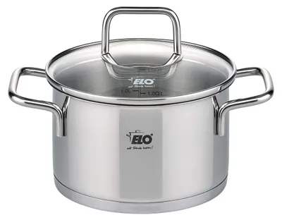Produktbild von ELO 72417 Citrin Fleischtopf 16 cm, Edelstahl