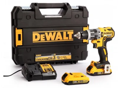 Produktbild von DeWALT DCD796D2-QW Akku-Schlagbohrschrauber (bl) 460 Watt, 18V, max. Bohrleistung 40/13/13 mm, T STAK-Box,  2x 2 Ah Akkus