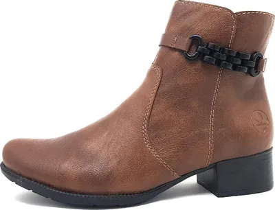 Productafbeelding van Rieker Kaduna Damenschuhe Stiefeletten Reißverschluss Braun Freizeit