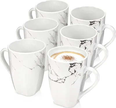 Produktbild von SÄNGER Kaffeebecher Set Bilgola Marmor 6 teilig