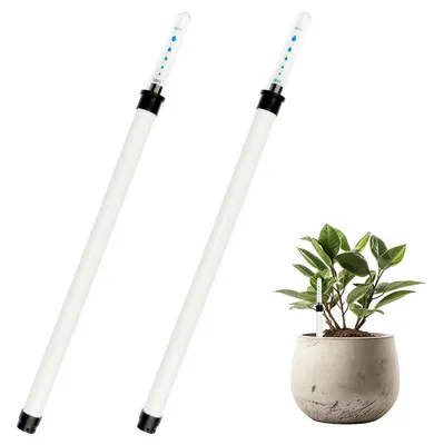 2er-Set Wasserstandsanzeiger für Pflanzen, 36 cm, Kunststoff