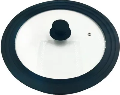 Zdjęcie produktu dla Pokrywa Uniwersalna, Szkło Stałe+Zawór, 28,30,32Cm