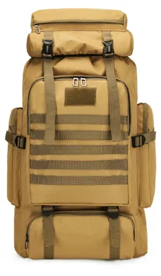 80L taktischer Rucksack, wasserdicht, für Camping & Wandern
