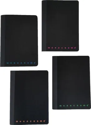 Produktbild von Pigna 02312181R, Einfarbig, Mehrfarbig, A4, 160 Blätter, 80 g/m², Liniertes Papier