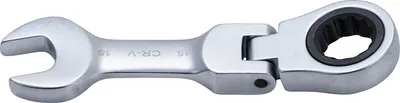 Image de BGS Clé à cliquet courte coudée SW 15 mm - 6915