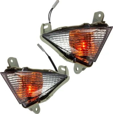 Immagine prodotto di Indicatori di direzione anteriori compatibili con le omologazioni E colorate Kawasaki