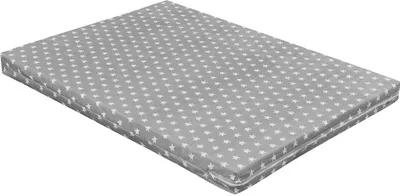 Produktbild von Baby Delux Matratze für Laufgitter Laufstall 75x100 cm Grey Stars