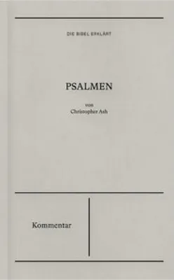 Obrázok produktu pre Psalmen | Kommentar (Die Bibel erklärt)