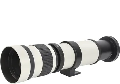 Produktbild von 420-800 Mm F8.3-16 Handbuch Teleobjektiv fr die EF-S-Halterkamera, Super-Zoom-Objektiv fr Wildtierfotografie (White)
