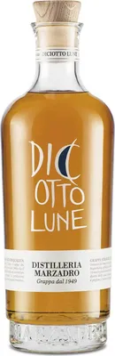 Produktbild von Marzadro Grappa Le Diciotto Lune 41% vol. 0,50l